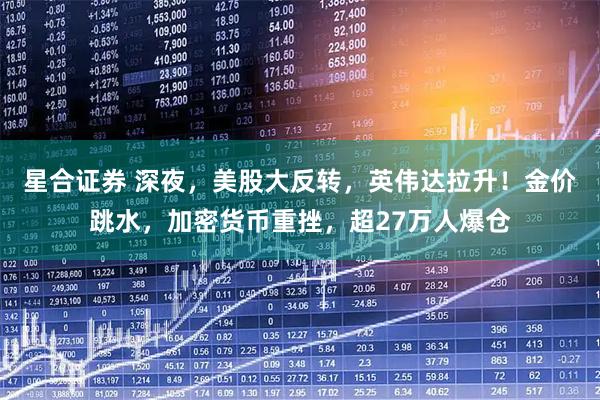 星合证券 深夜，美股大反转，英伟达拉升！金价跳水，加密货币重挫，超27万人爆仓